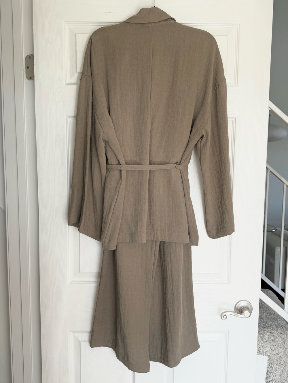 Zara Linen Kimono Set Size M-L - Picture 3 of 10